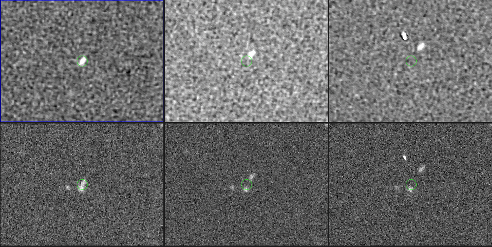 Images of SSB discovered during Supernova search